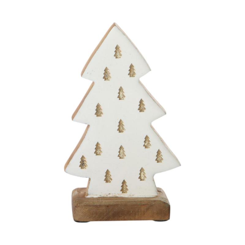 Baum-Aufsteller weiß