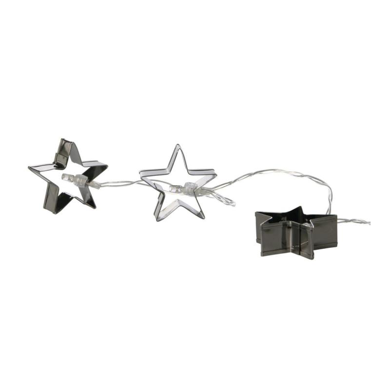 LED-Lichterkette Keksformen innen