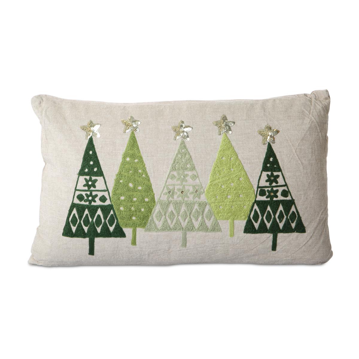 Kissen Tannenbäume