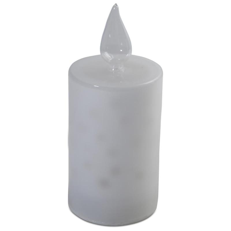 Glas mit Sternen LED