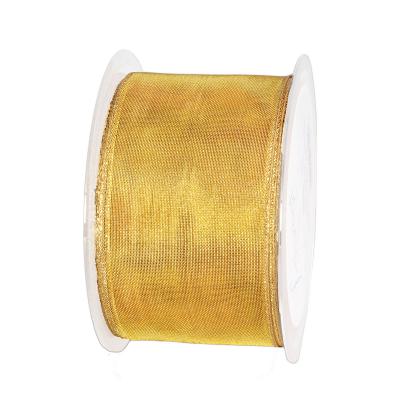 Band Metallic Organdy gold