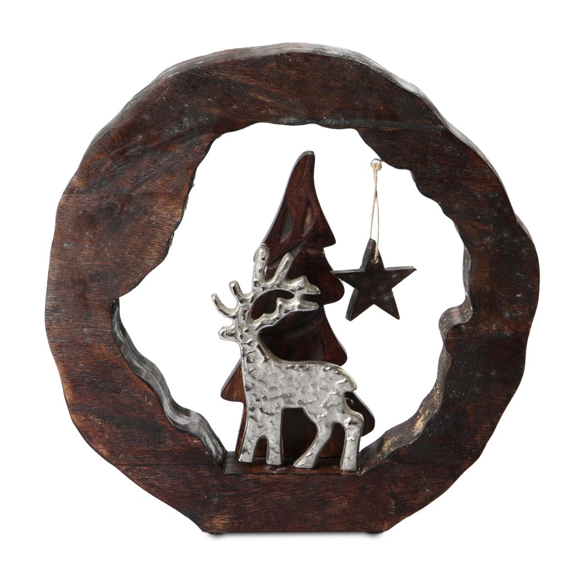 Ringaufsteller mit Hirsch