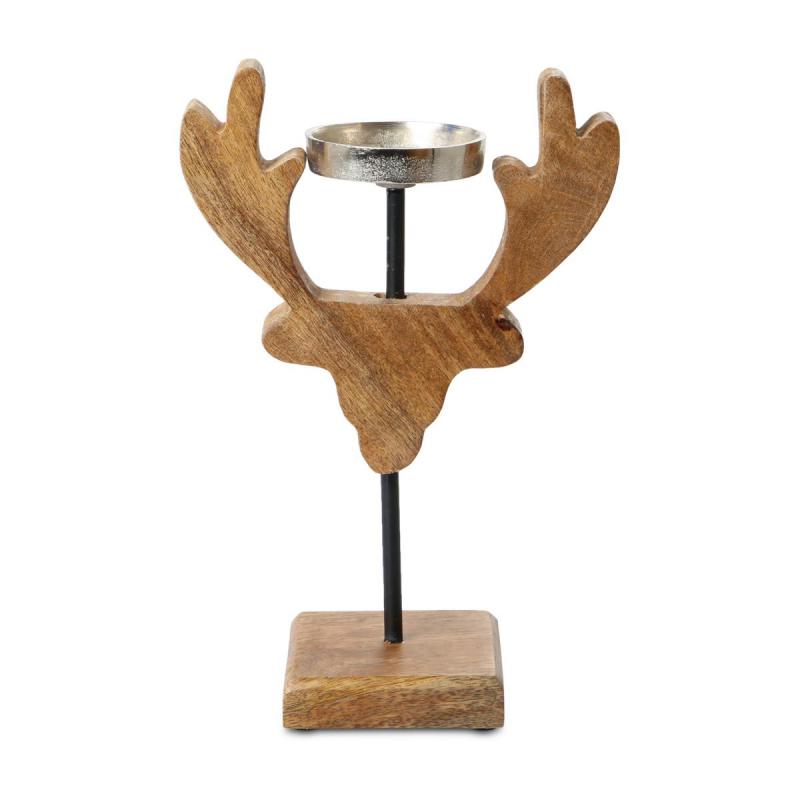 Kerzenhalter Hirsch
