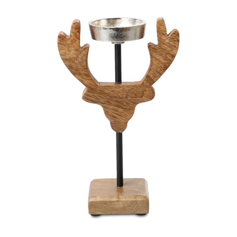 Kerzenhalter Hirsch