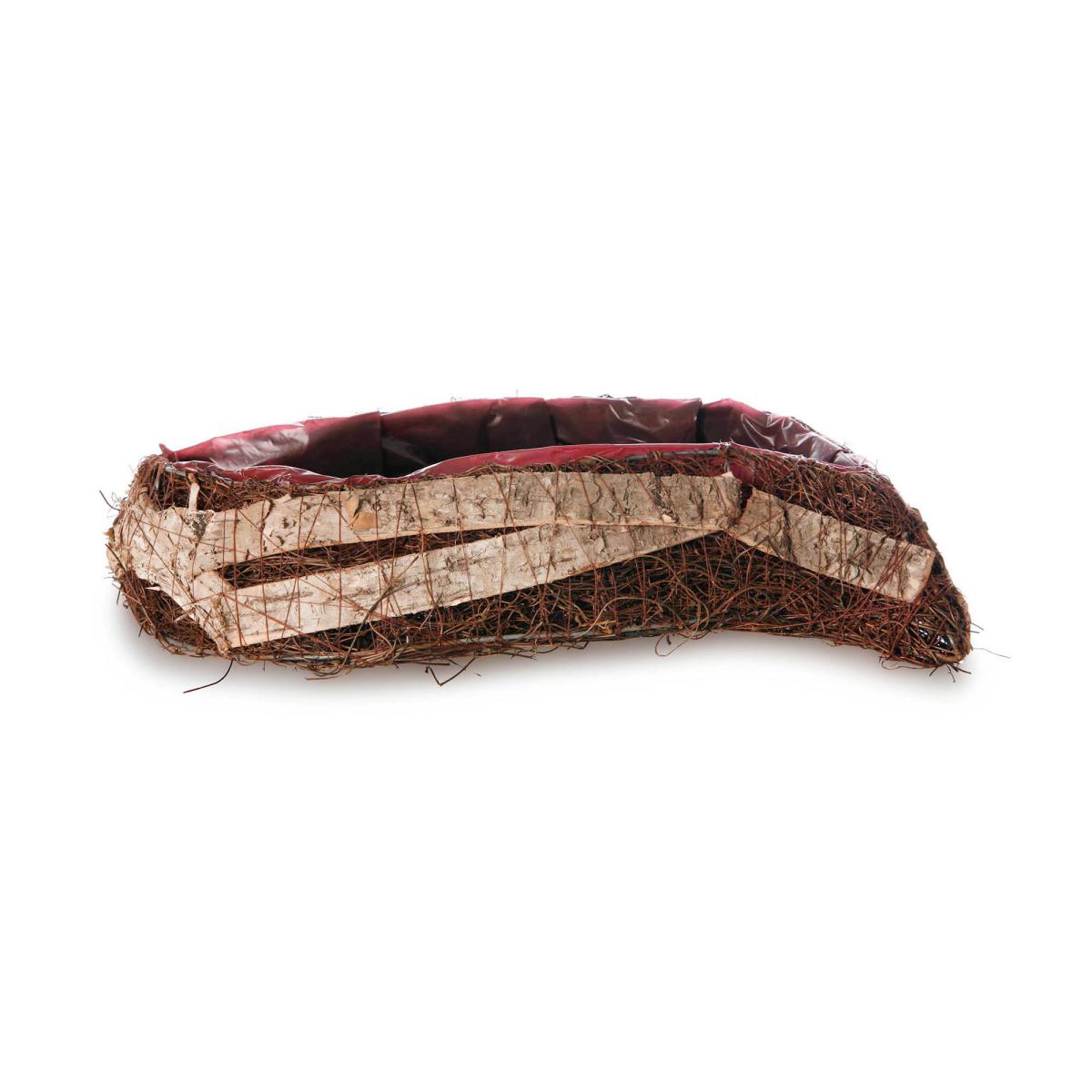 Pflanzraute geschwungen