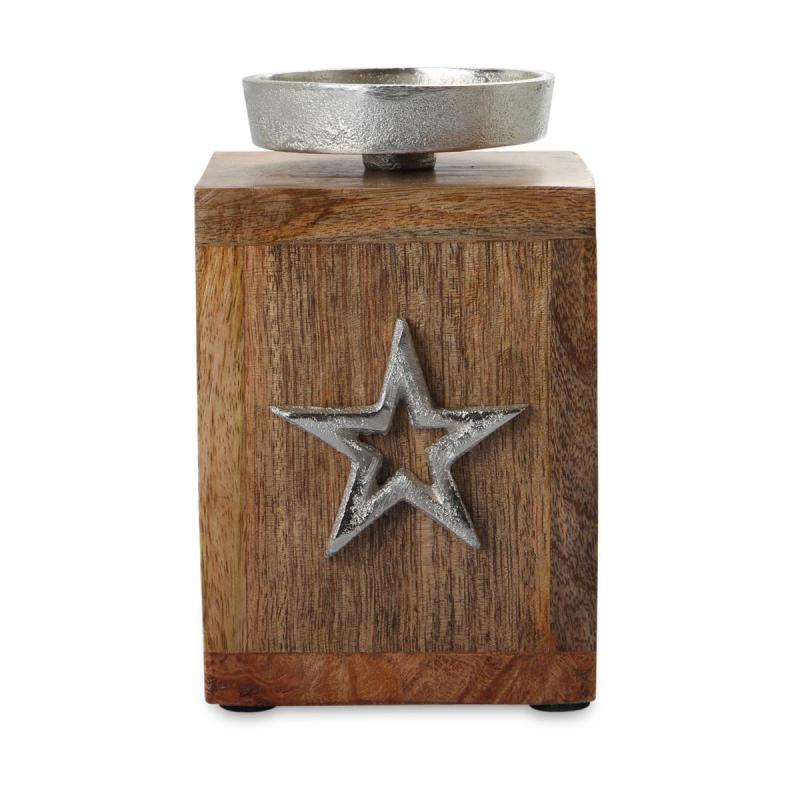 Kerzenaufsteller mit Stern