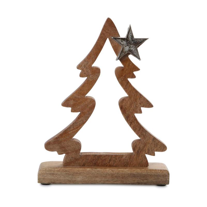 Baumaufsteller mit Stern