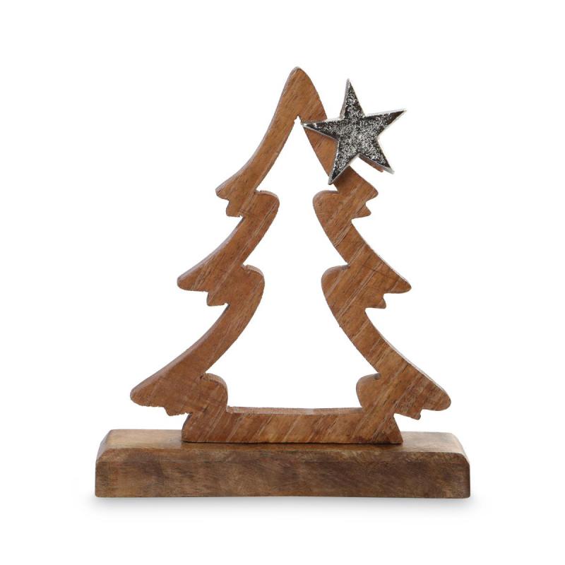 Baumaufsteller mit Stern