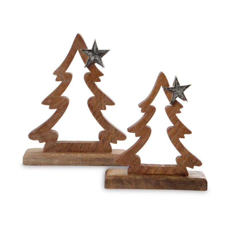 Baumaufsteller mit Stern