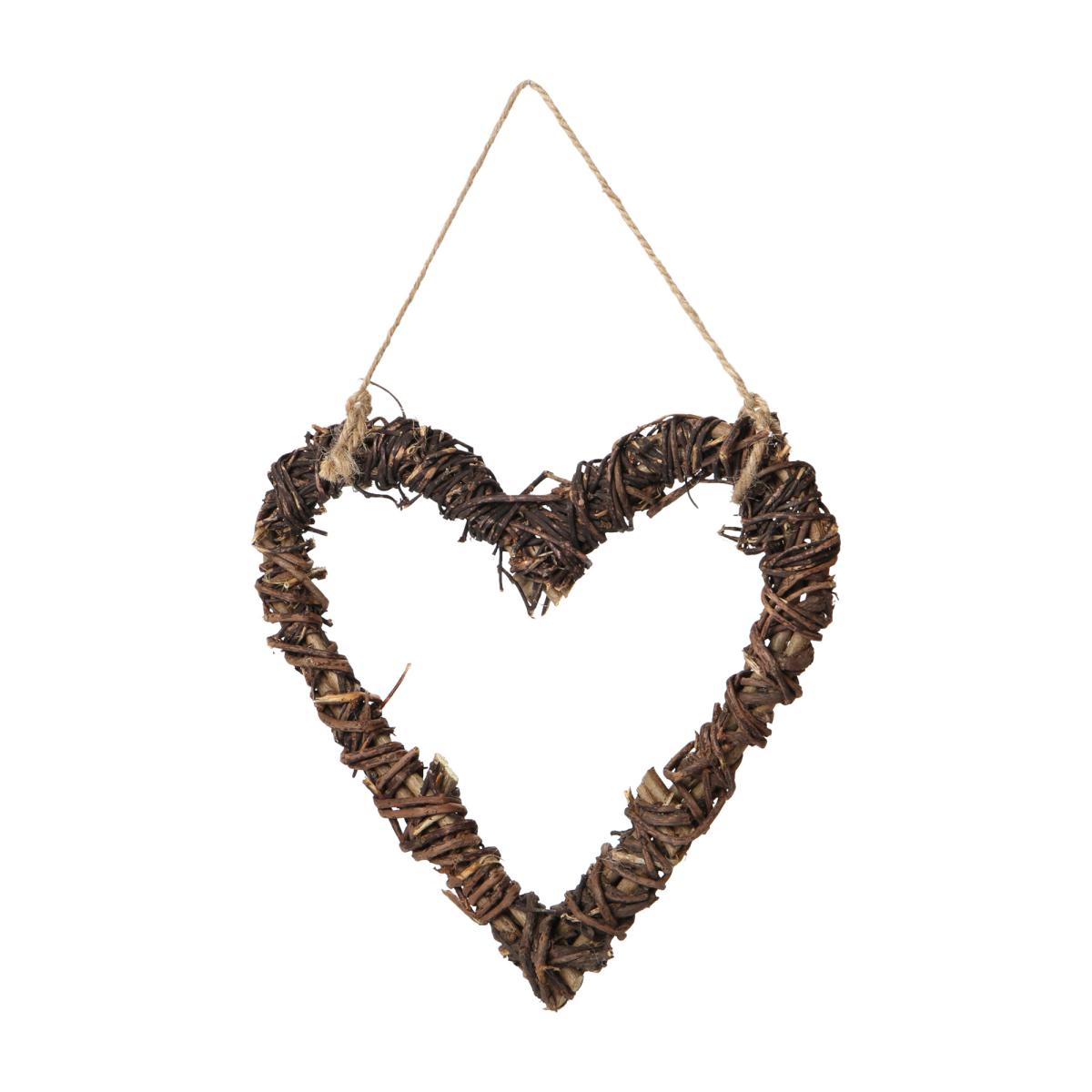 Herz Rebe zum H&auml;ngen