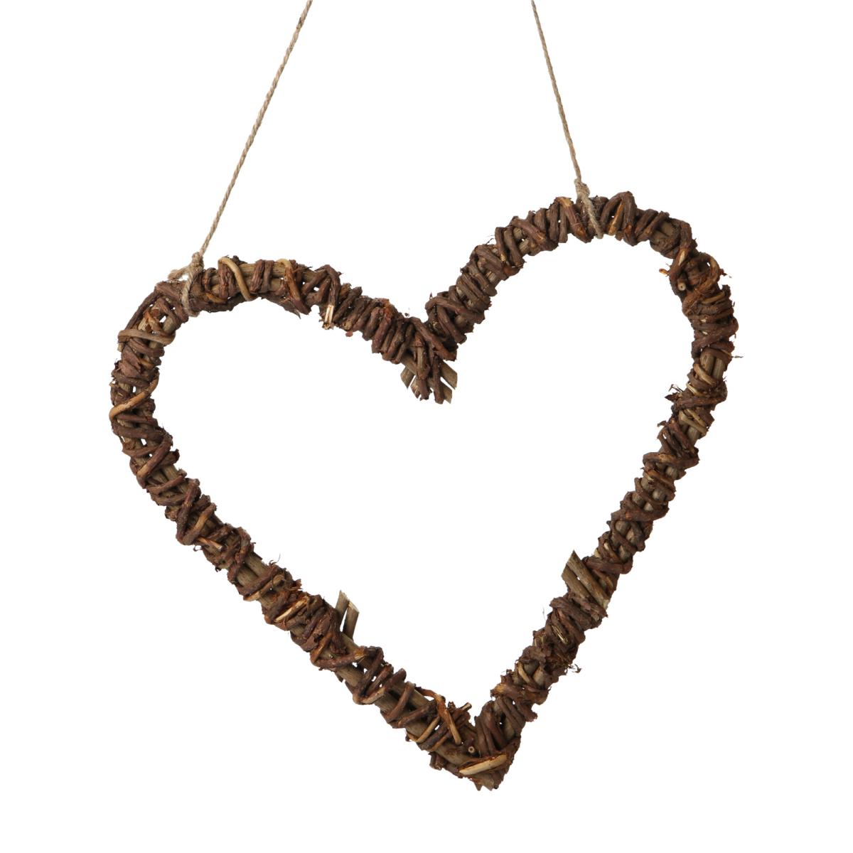 Herz Rebe zum Hängen