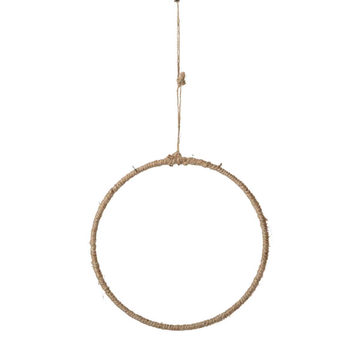 Jute-Ringhänger