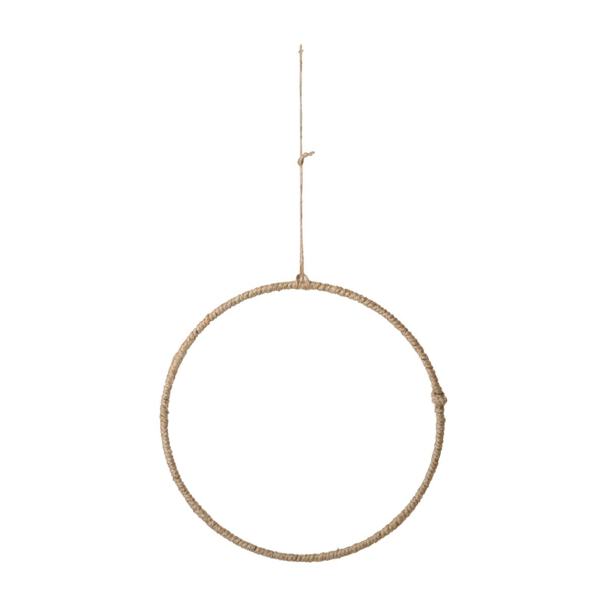 Jute-Ringhänger