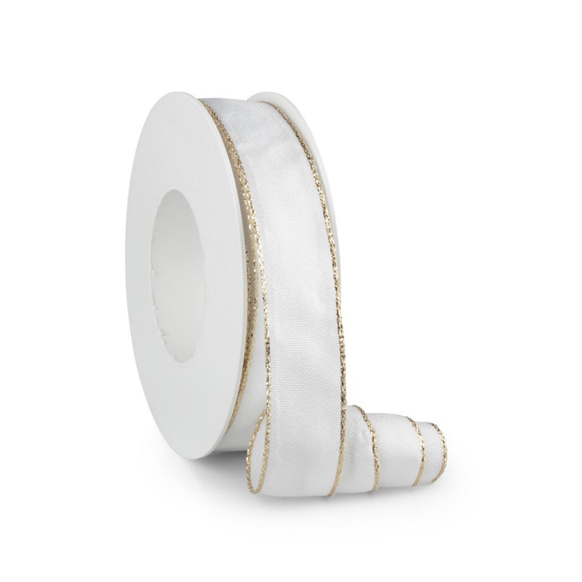 Goldkante weiss-gold