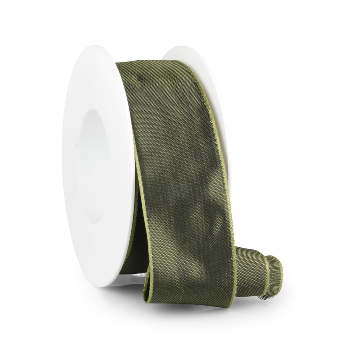 Goldkante tannengrün-gold