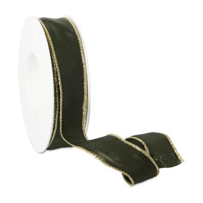 Goldkante olivgrün-gold