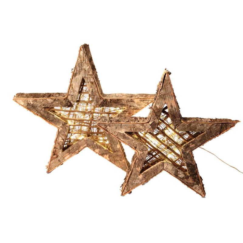 Stern mit Beleuchtung