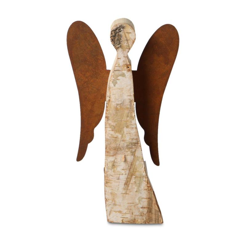 Birken-Aufsteller Engel rostflügel
