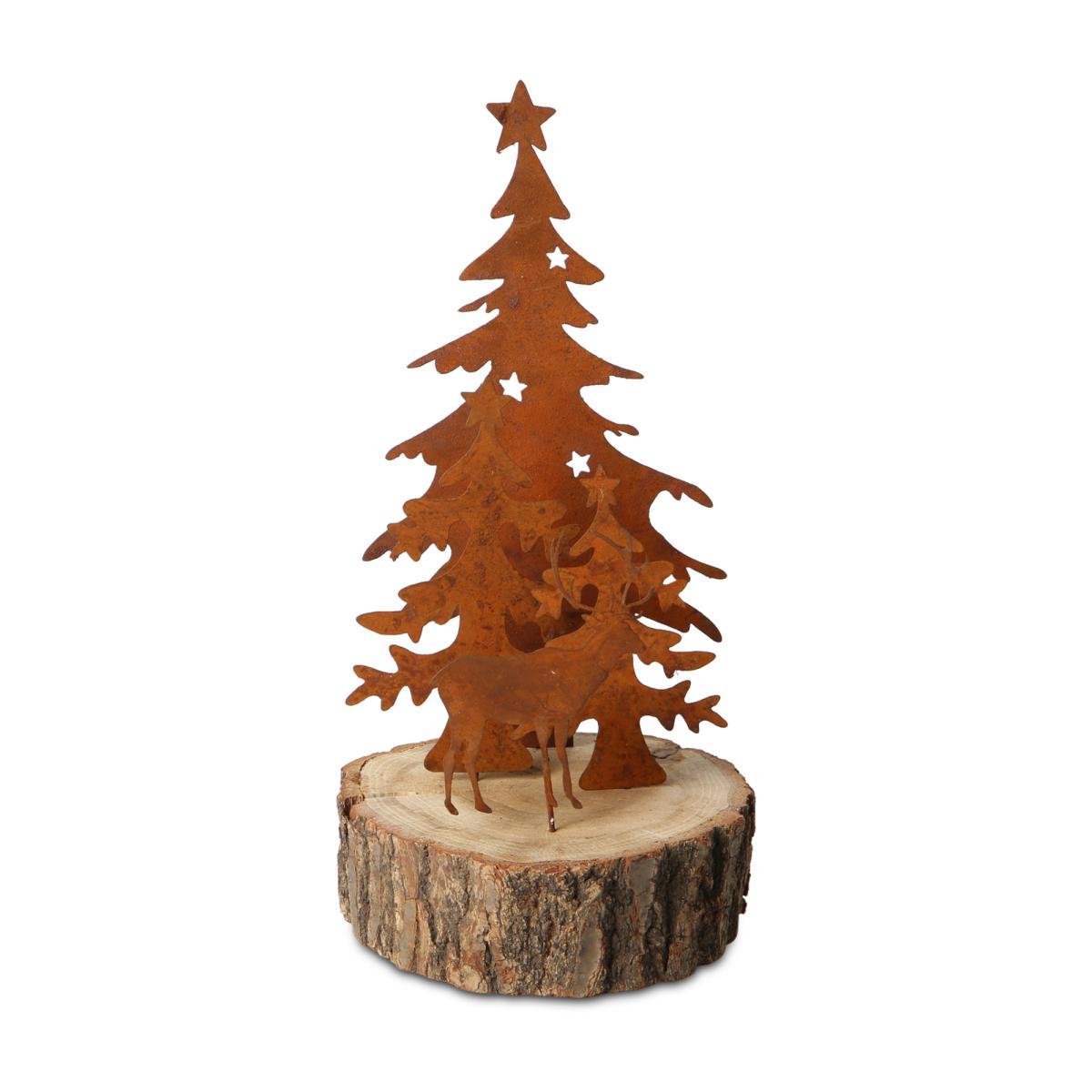 Rostoptik-Weihnachtsaufsteller