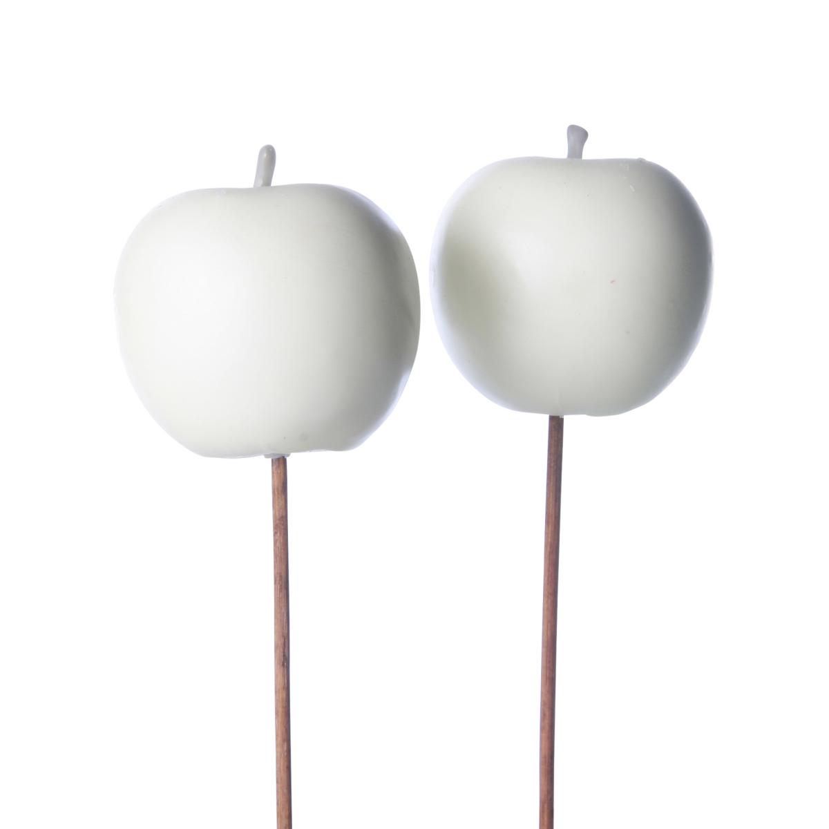 Wachs-Apfel wei&szlig;