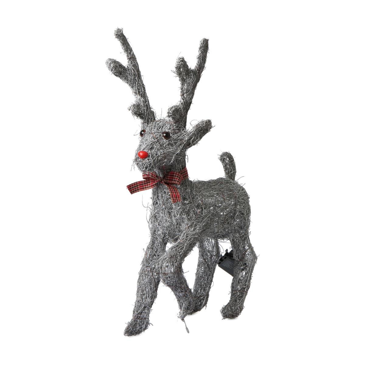 Hirsch mit 60LED-Lichter