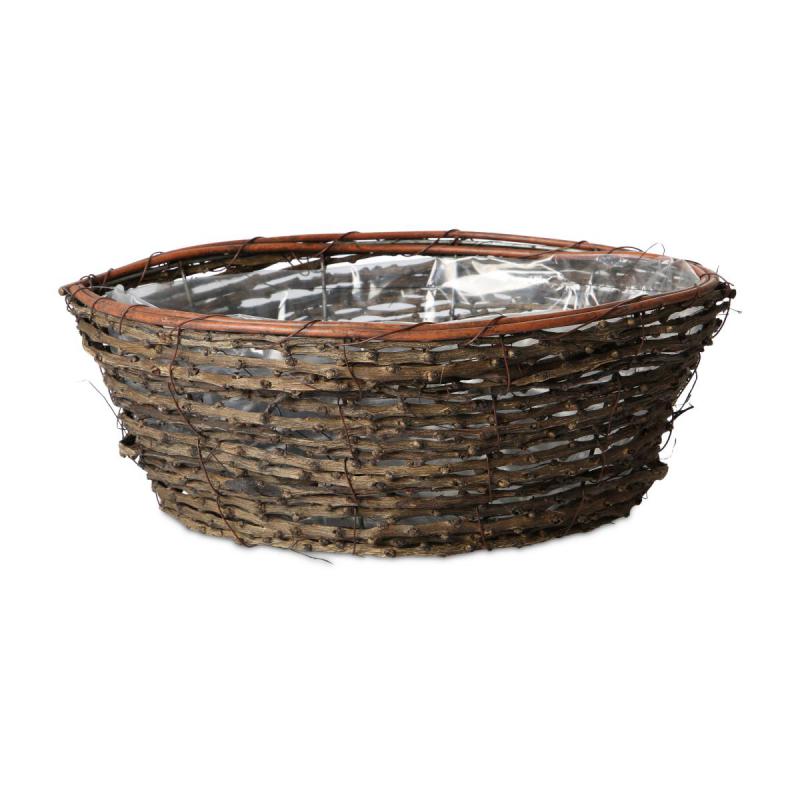 Korbschale bootsförmig
