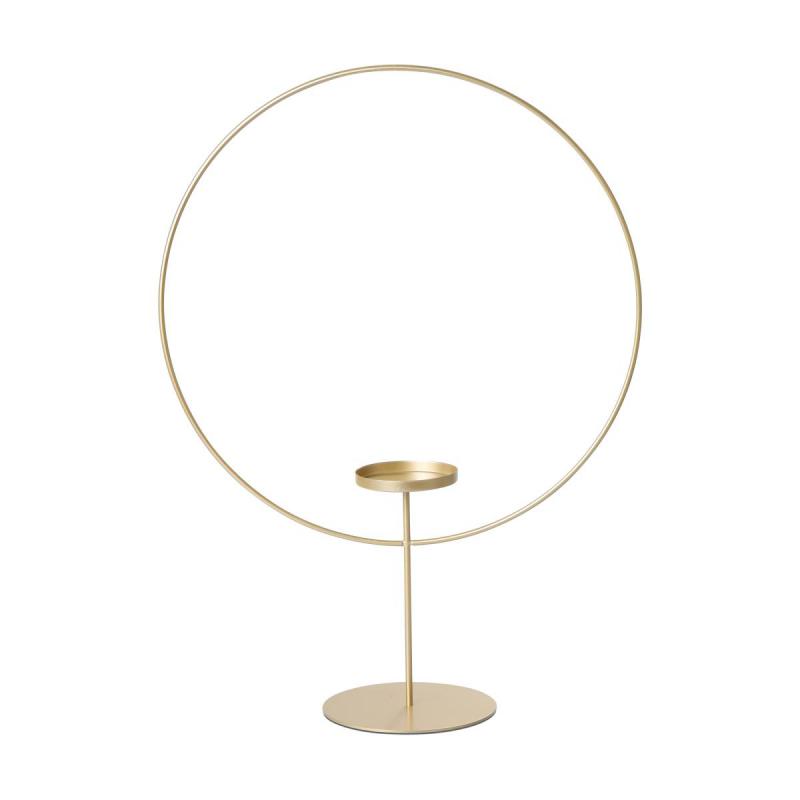 Metall-Kerzenständer Rund