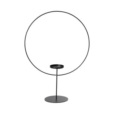 Metall-Kerzenständer Rund