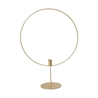 Metall-Kerzenhalter Rund