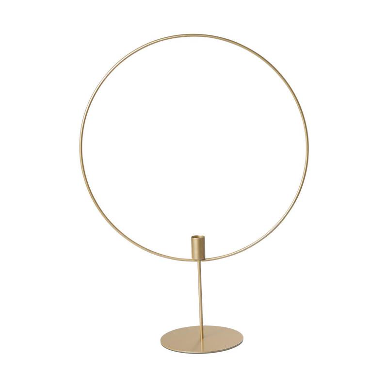 Metall-Kerzenhalter Rund