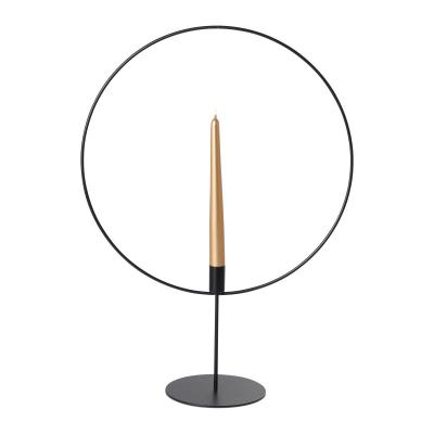 Metall-Kerzenhalter Rund