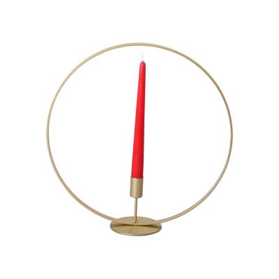 Metall-Kerzenhalter Rund