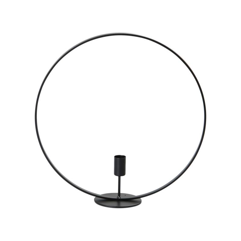 Metall-Kerzenhalter Rund