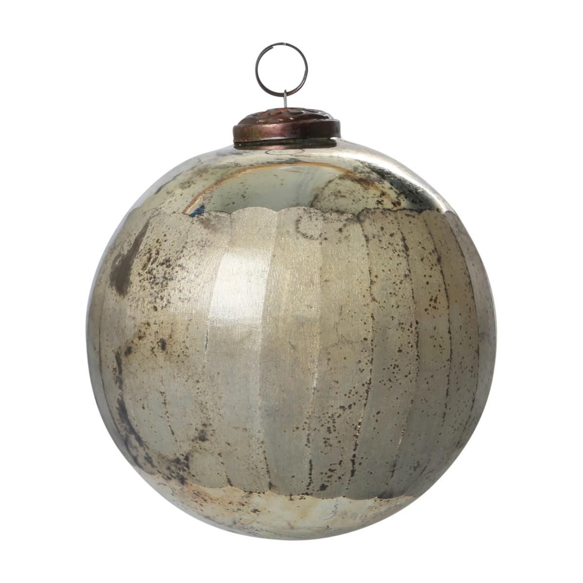 Weihnachtskugel Farbverlauf antikgold