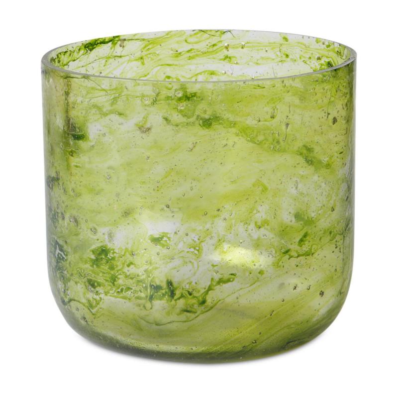 Topf grün mit Blasen