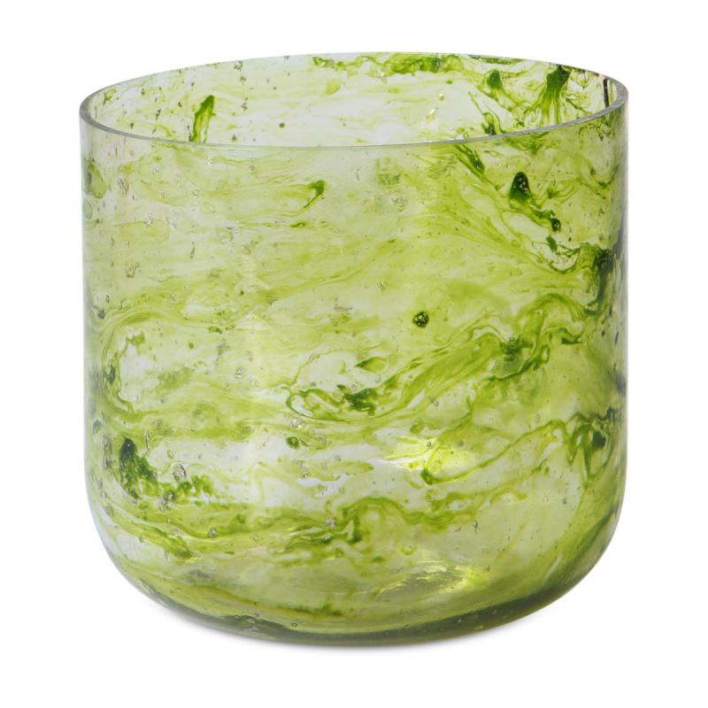 Topf grün mit Blasen