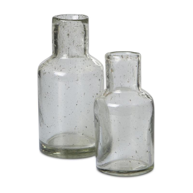 Tischvase klein mit Blasen