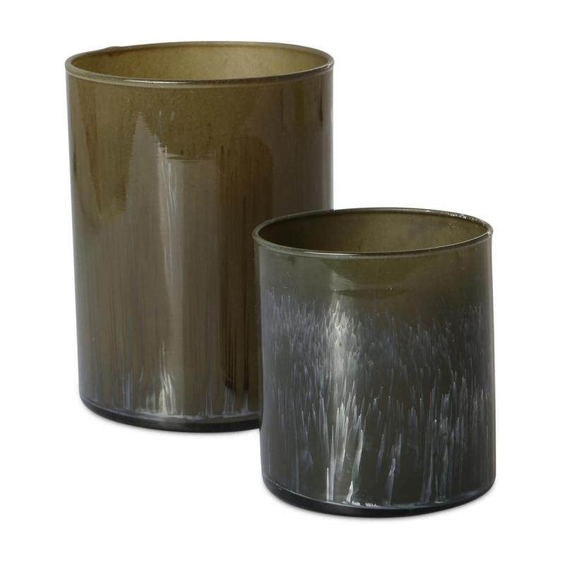 Vase Zylinder Farbverlauf