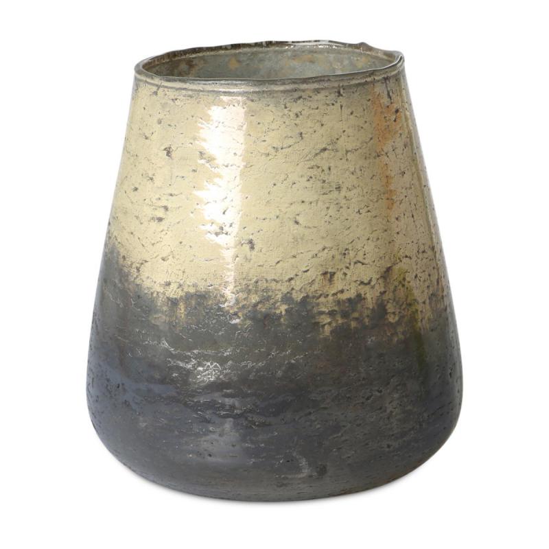 Vase Farbverlauf gold glänzend