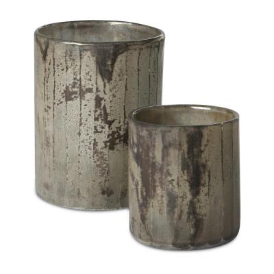 Teelicht Farbverlauf antikgold