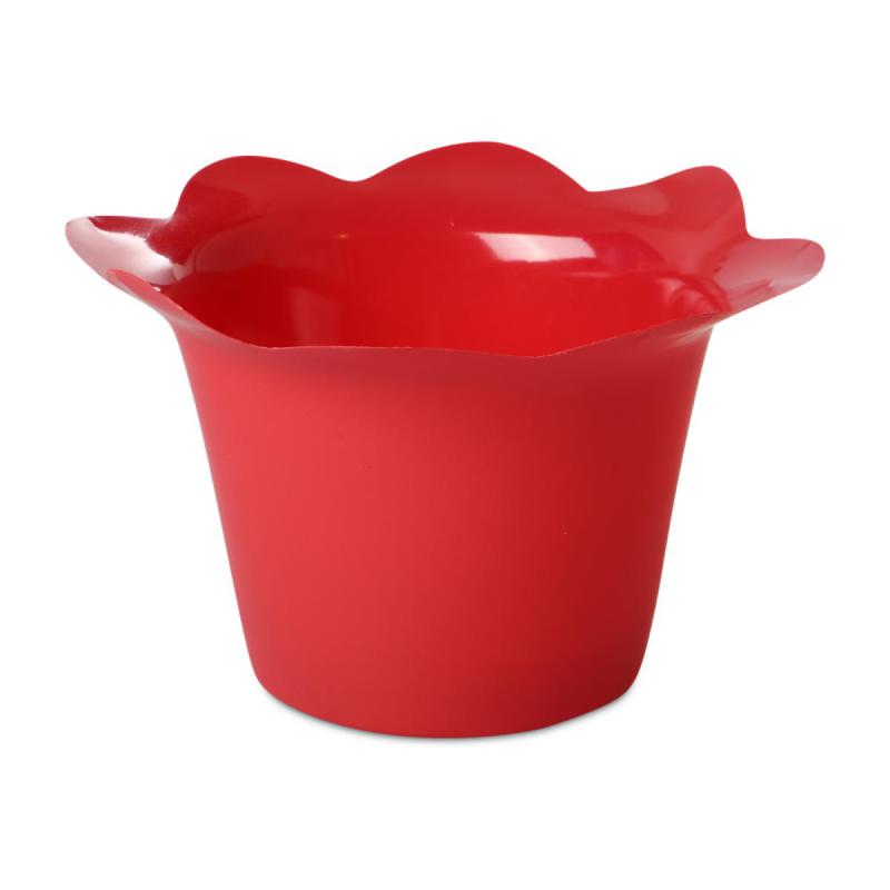 Töpfe Wellenrand für 10,5/11er rot