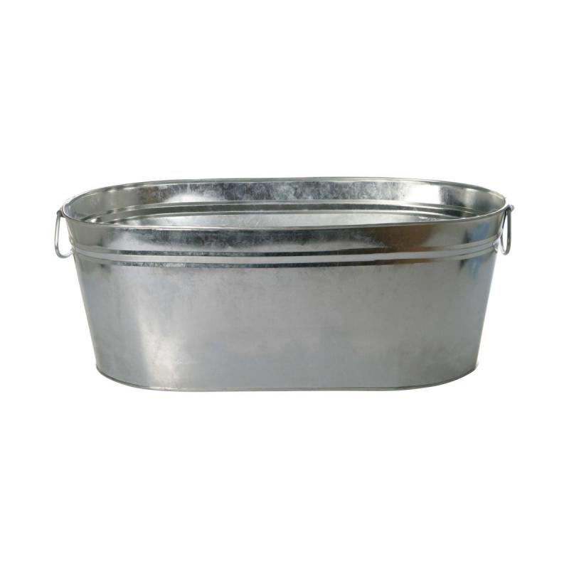 Zink-Wanne m. Henkel