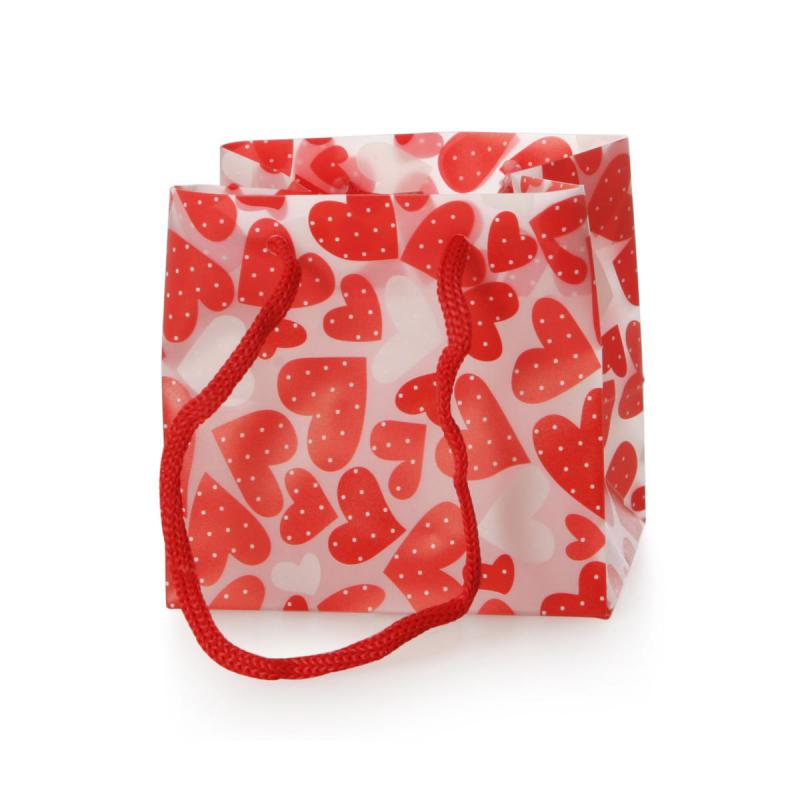 Pflanzentüte Herzmuster