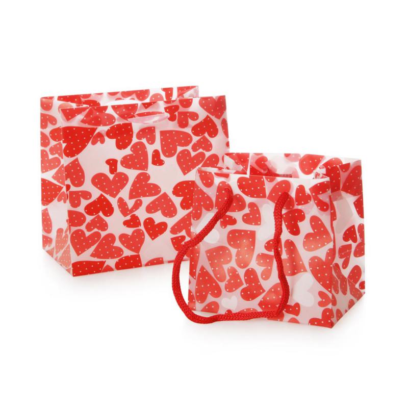 Pflanzentüte Herzmuster