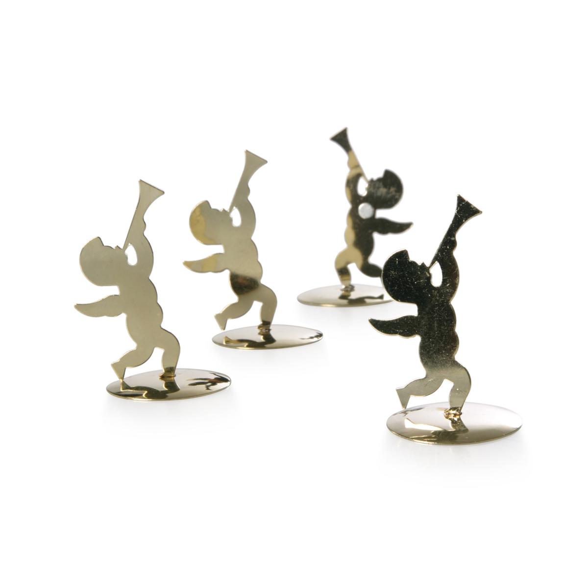 Engel-Kartenhalter Gold