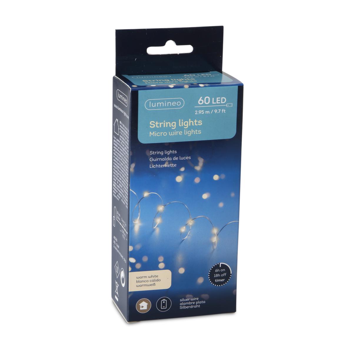 Micro LED-Beleuchtung 295cm warmes weiß