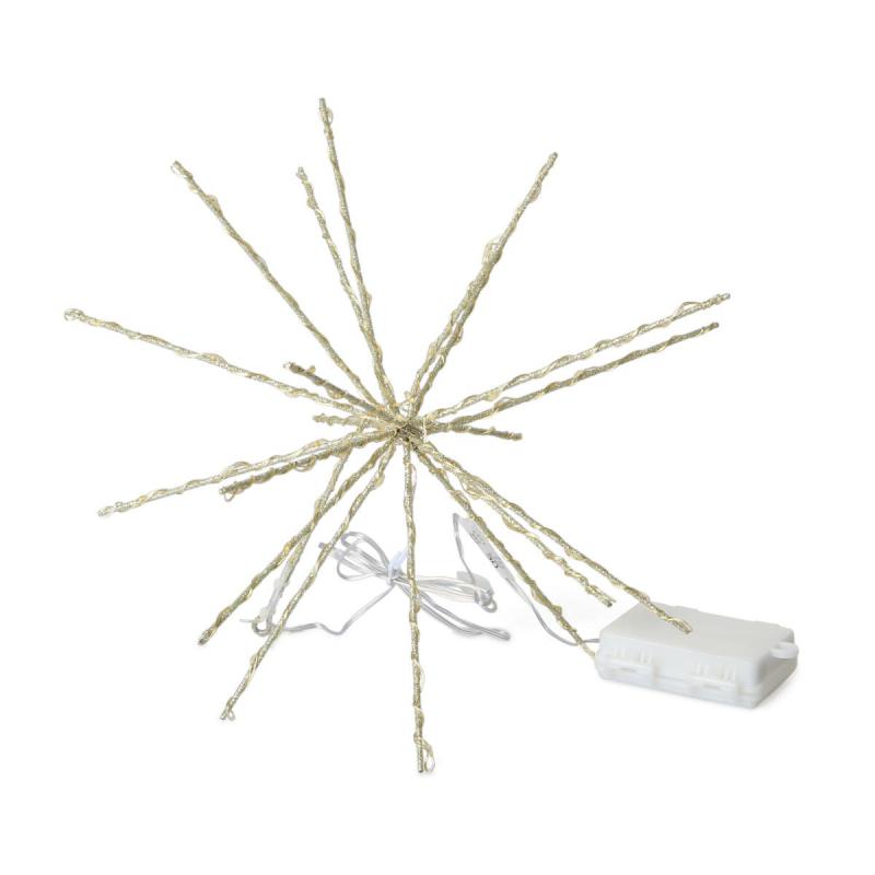 Micro LED Polarstern Lichterkette 30cm