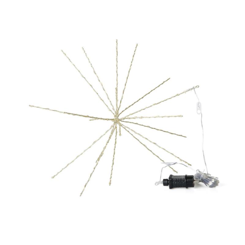 Micro LED-Polarstern Lichterkette 55cm