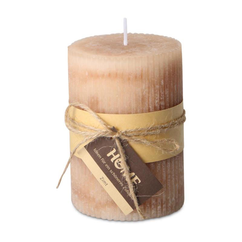 Duftkerze gerillt - Zimt