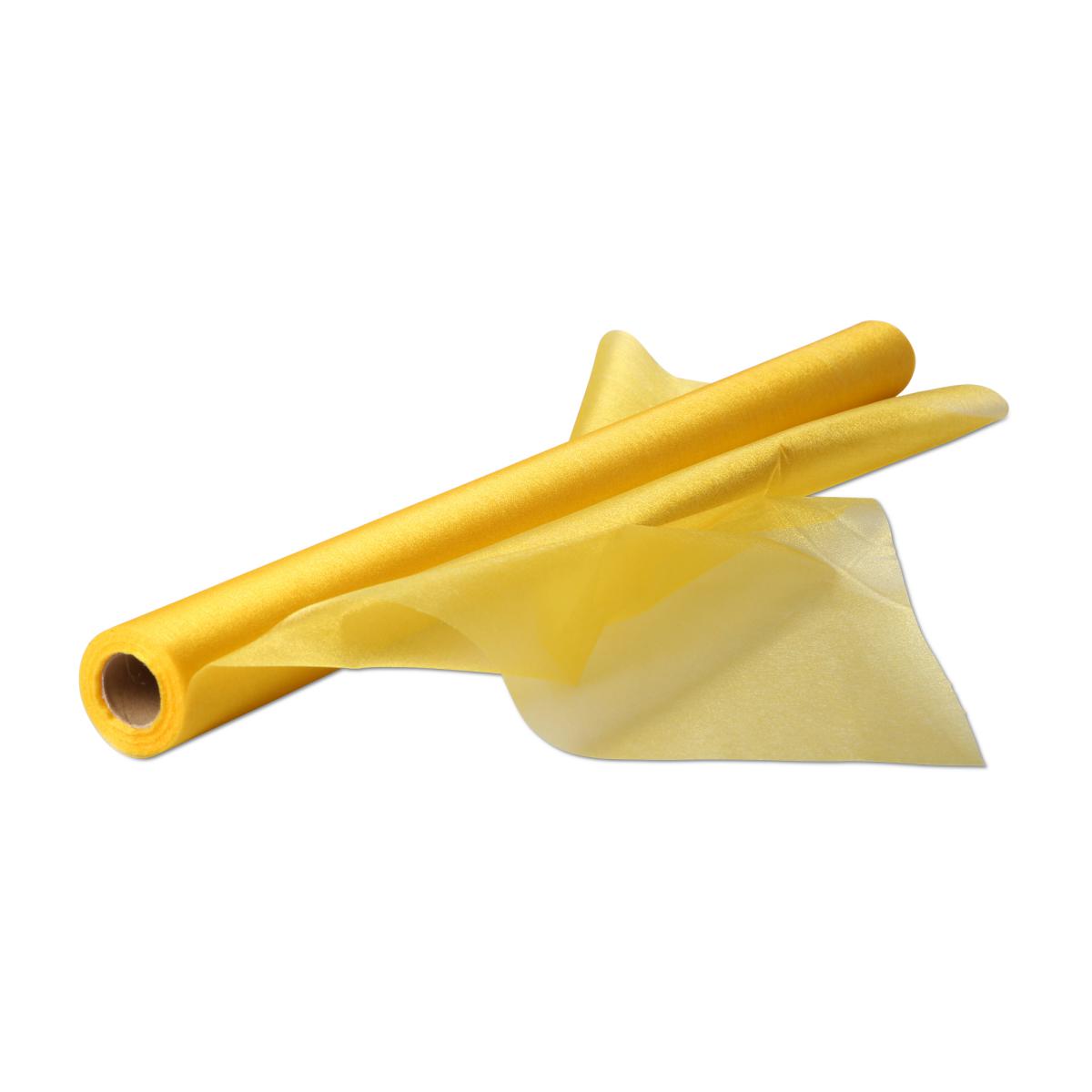 Organza 70cm sonnengelb